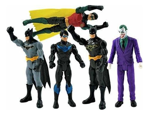 Figuras De Acción De Batman Missions Dc De 6 Pulgadas | Paq