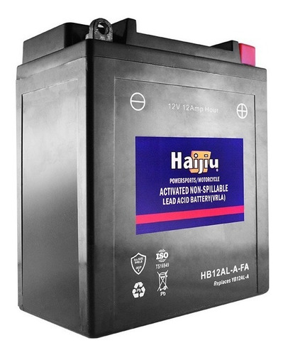 Bateria Haijiu Hb12al-a-fa Yb12al-a Fzr Bmw 650 - Sti Motos