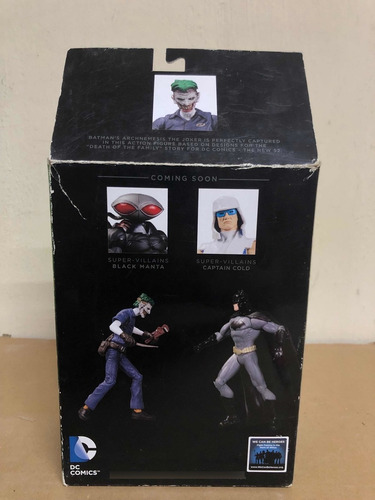 Super-villains The Joker Dc Collectibles Original Comics