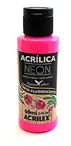 Tinta Acrílica Neon Acrilex 60ml Maravilha