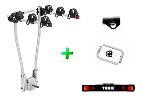 Kit Completo Suporte 3 Bicicletas Engate Thule Hangon 974 