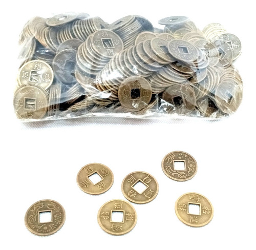 Monedas Feng Shui Atrae Suerte China Pack X 200 Aprox