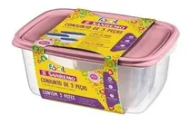 Comprar Set X3 Contenedores Herméticos Recipientes San Remo Fácil