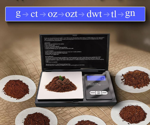 Mini Báscula Electrónica Digital Alta Precisión 500g/0.01g,bascula De Cocina,bascula Digital Cocina