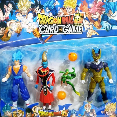 Boneco Dragon Ball Z Goku Super Sayajin Cabelo Azul Colecionável
