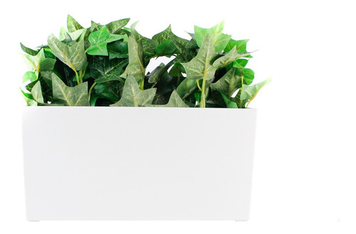 Macetero Decorativa Con Planta Artificial Greenery Bonsai