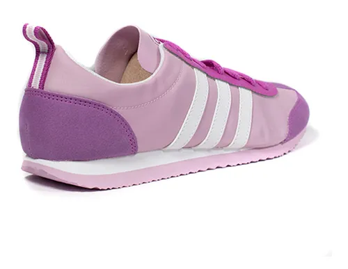 Tenis adidas Jog W Morado Azul Aqua Mujer