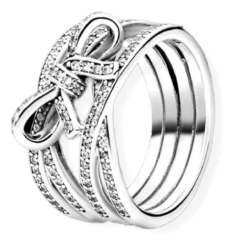Pandora anillo 2025 lazo