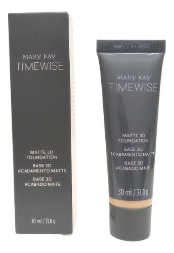 Base de maquiagem em creme Mary Kay TimeWise Matte-Wear Liquid Foundation Matte-Wear Liquid Foundation tom beige n150  -  30mL 30g