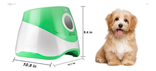 Lanzador Automático De Bolas Para Perros, Distancia De 10 A