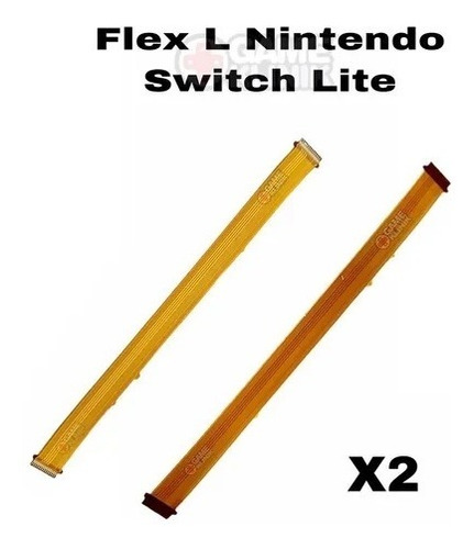 2 X Membrana Flex Cable L Placa Base De Nintendo Switch Lite