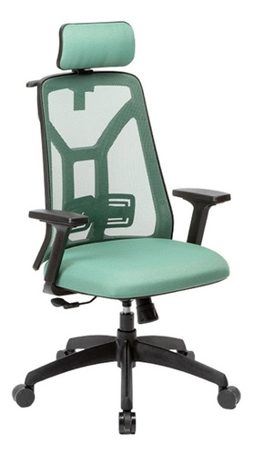 Silla Ejecutivo Gerencial Ergonómica Oficina Mesh Tokio Color Verde claro Material del tapizado Mesh/Marathon