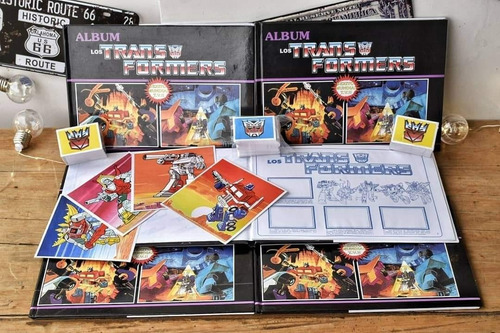 Álbum Los Transformers Serie En Tapa Dura