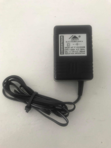 Transformador 220 V A 12 V 200 Ma. (Usado)