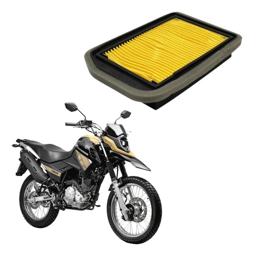 Filtro Ar Xtz 150 Crosser Original Yamaha 2015 Até 2024