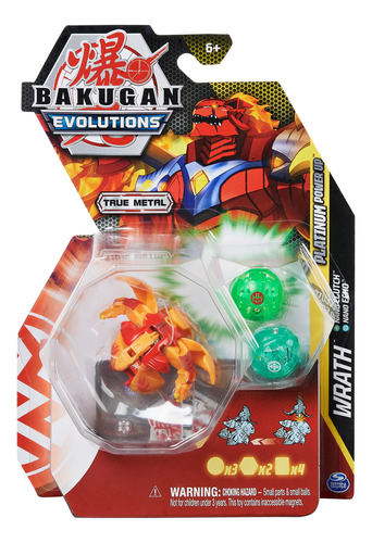 Bakugan Evolutions, Wrath With Nano Clutch Y Echo Platinum P