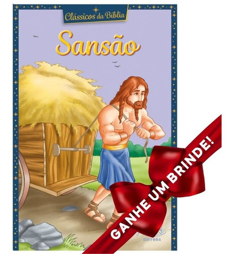 Livro Clássicos Da Bíblia: Sansão | Infantil | Sbn