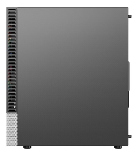 Gabinete Gamer Xyz Airone 200 Glass Negro Y Blanco Negro Y Blanco