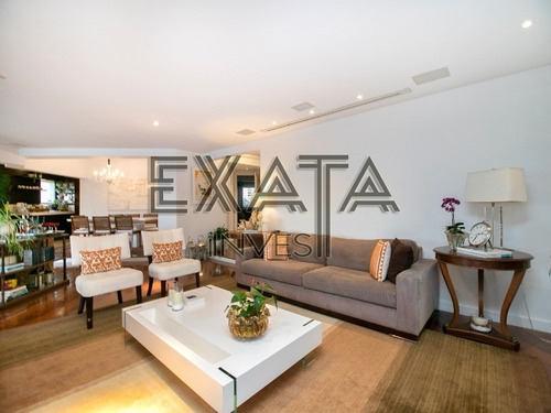 Imagem 5 de 28 de Apartamento À Venda No Panamby Com 285m² De Área Privativa, Living Com Varanda, 4 Suítes Com Armários, Living Amplo E Espaçoso, Home Theater, Depósito - Ap01350 - 70820244