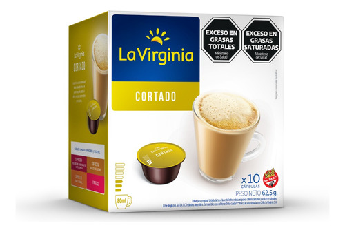 Capsula La Virginia Cortado 10u.