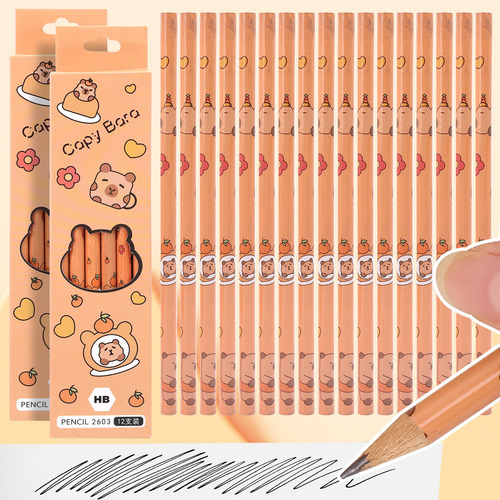 Conjunto De 12 Unidades/capivara Hb Drawing Writing