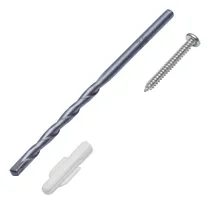 Comprar Kit De 20 Taquetes 3\u002F16' Con Pijas #6 Y 1 Broca 3\u002F16', Fiero