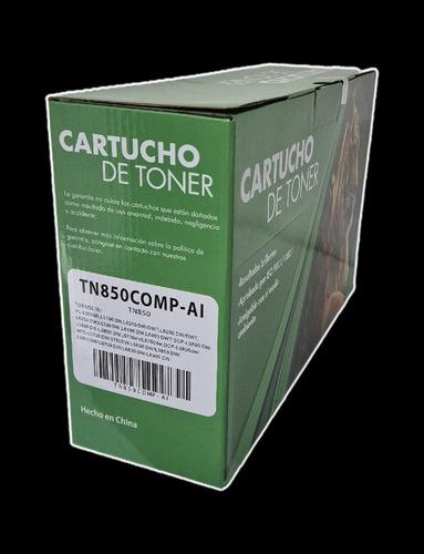 3 Pzs, Cartucho Compatible Tn850