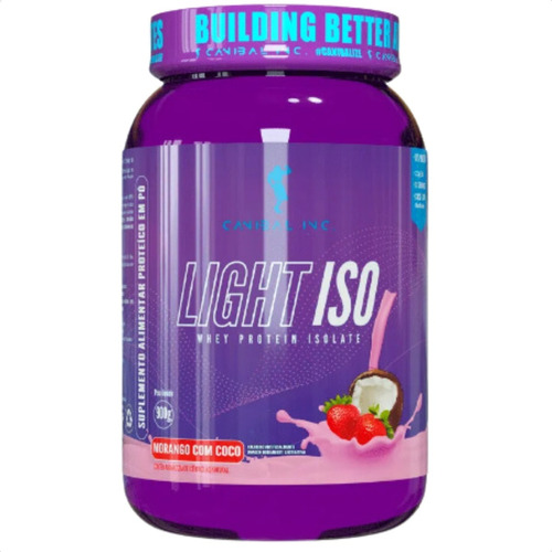 Whey Protein Isolado Proteína Light Iso Canibal Inc 900g 