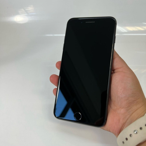 Imagen 7 de 10 de iPhone 8 Plus 64gb Space Gray Cargador Cable Funda Glass