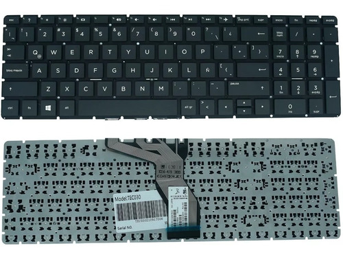 Teclado Español (sp) Compatible Con Hp 15-dy Series Negro