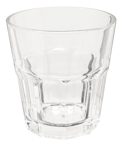 Borgonovo London - Juego De 6 Vasos De Vidrio De 210 Ml. Transparente