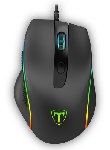 Imagen 1 de 6 de Mouse Gamer T-dagger T-tgm108 Recruit 2 3200 Dpi 6 Botones