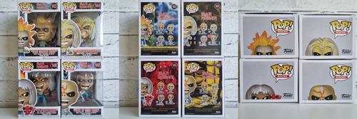Funko Pop! Rocks Kit 4x Skeleton Eddie Iron Maiden 1st Wave