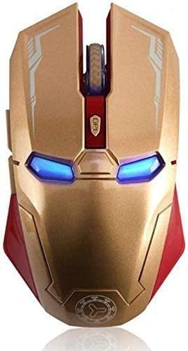 Mouse Gamer Inalambrico Iron Man