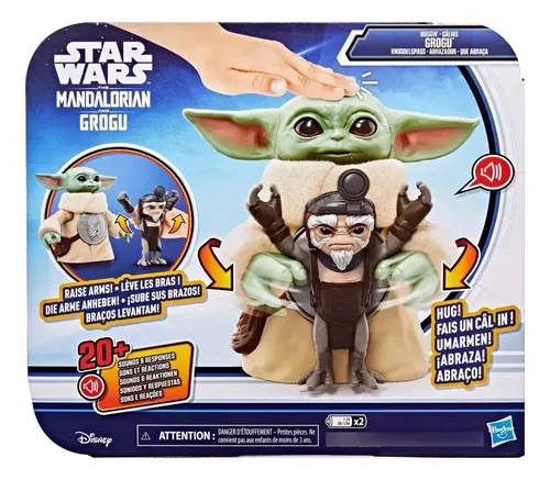 Figura Star Wars Mandaloriano Grogu Que Abraça Hasbro G2530
