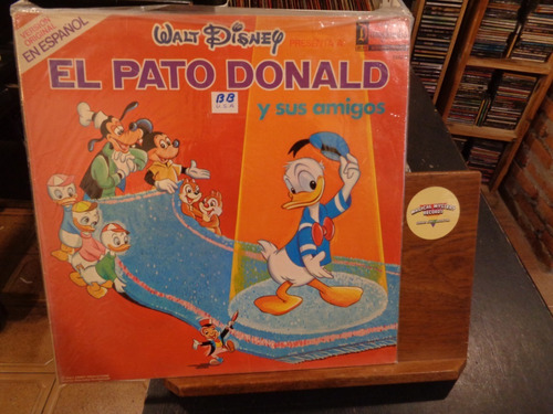 El Pato Donaly Sus Amigos En Español Vinilo Usa Infantil C