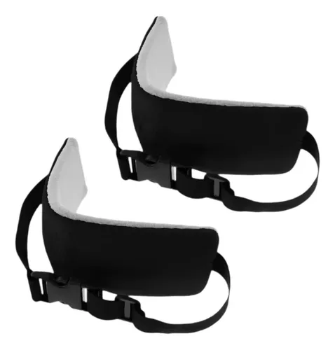 Almohada De Almohada De 2x Cuello Soporte Para La Negro