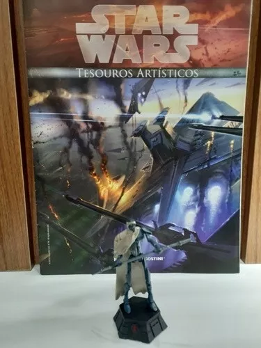 Miniatura General Grievous Star Wars Xadrez De Metal.