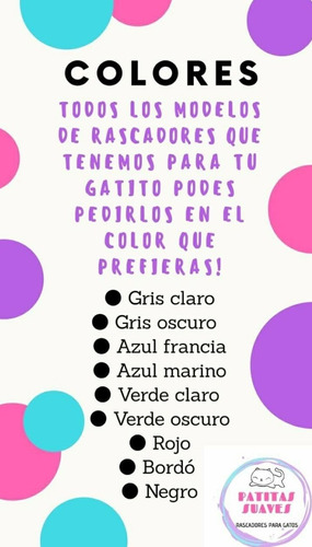 Rascadores Para Gatos Modelo Niza Esquinero Sillon