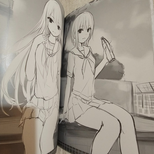 Coffee Kizoku - Code Black Rough And Sketch Artbook