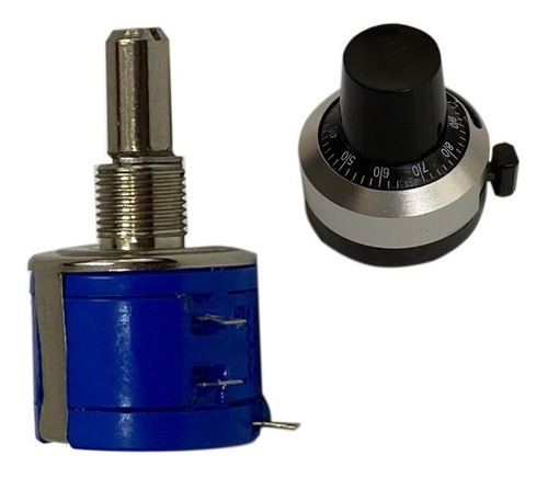 Potenciómetro 5k Ohms 10 Vueltas Con Dial 10 Vueltas 