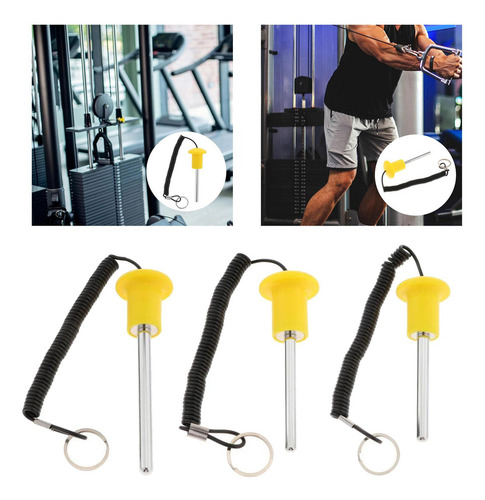 W 3x De Peso Pin Selector Clave Ejercicio Partes Accesorios