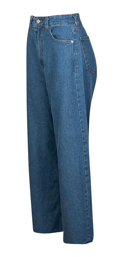 Pantalon Culotte Chelsea Jean Rigido Ruedo Brishka