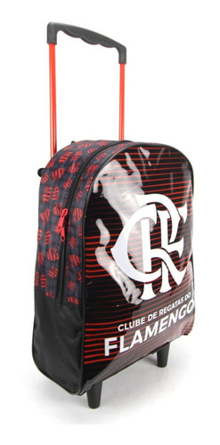 Mochila De Rodinha Flamengo E Lancheira Térmica Xeryus 10990