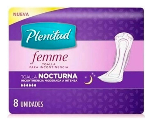 Toallas Femeninas Plennocca 8 Un Poise T.femeninas Pro