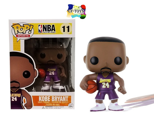 Kobe Bryant Funko Pop Nba Lakers Basquet Balon Uniforme Cf