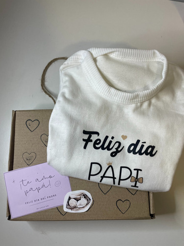 Regalo Dia Del Padre Sorpresa Caja Embarazo Futuro Papa Bebe