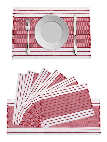 Kit 7 Pçs Jogo Americano De Mesa Jantar Sala Top Estampa 09