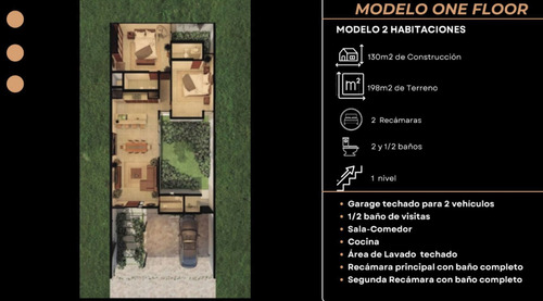 Casa(1p2r) En Privada Residencial Campocielo Al Norte De Mér