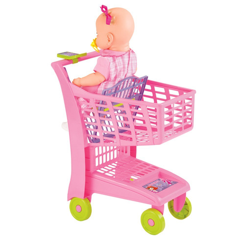 Carrinho De Compras Boneca Infantil 871/872 Magic Toys